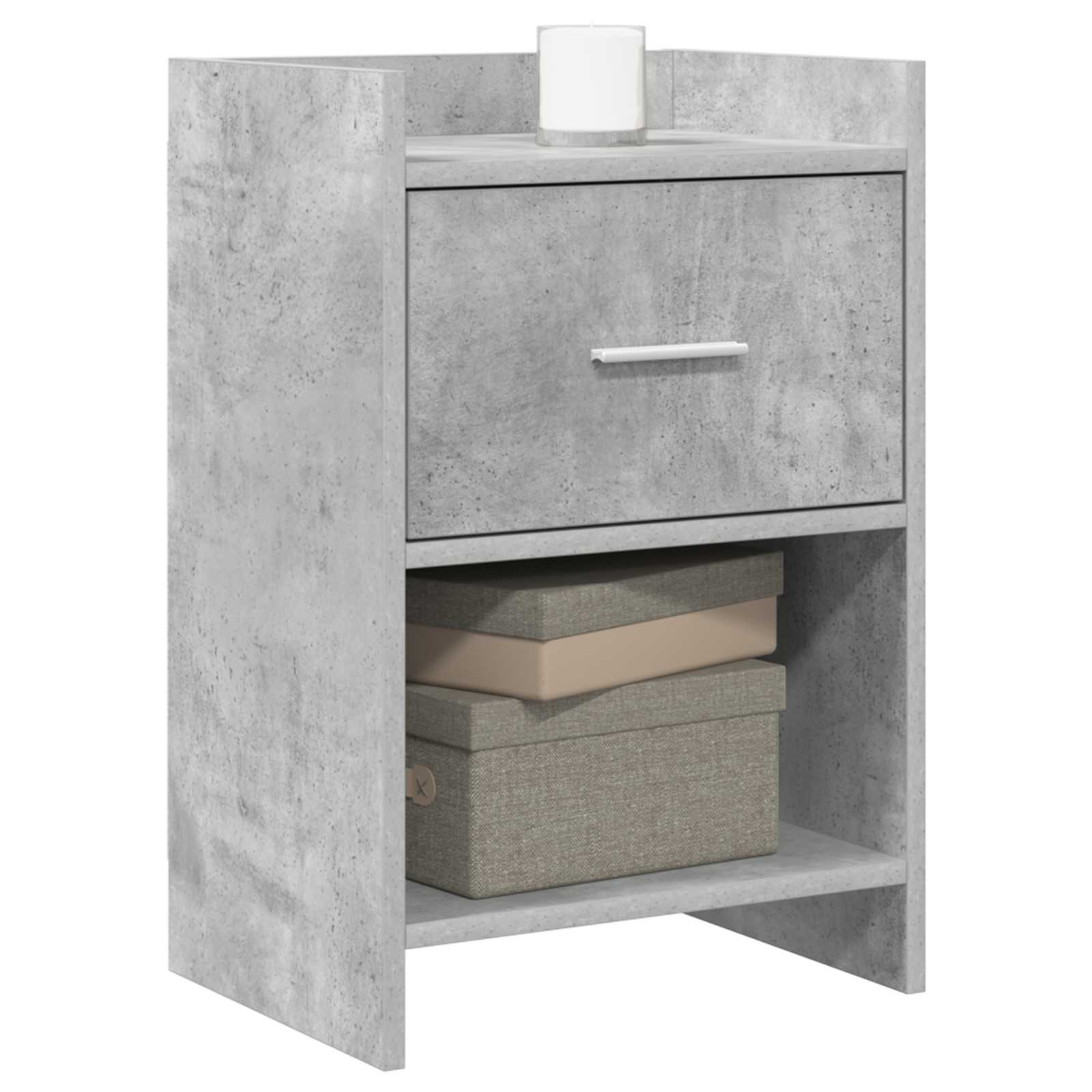 vidaXL Szafki nocne Betonowy szary 40 x 30 x 60 cm Drewno inżynieryjne