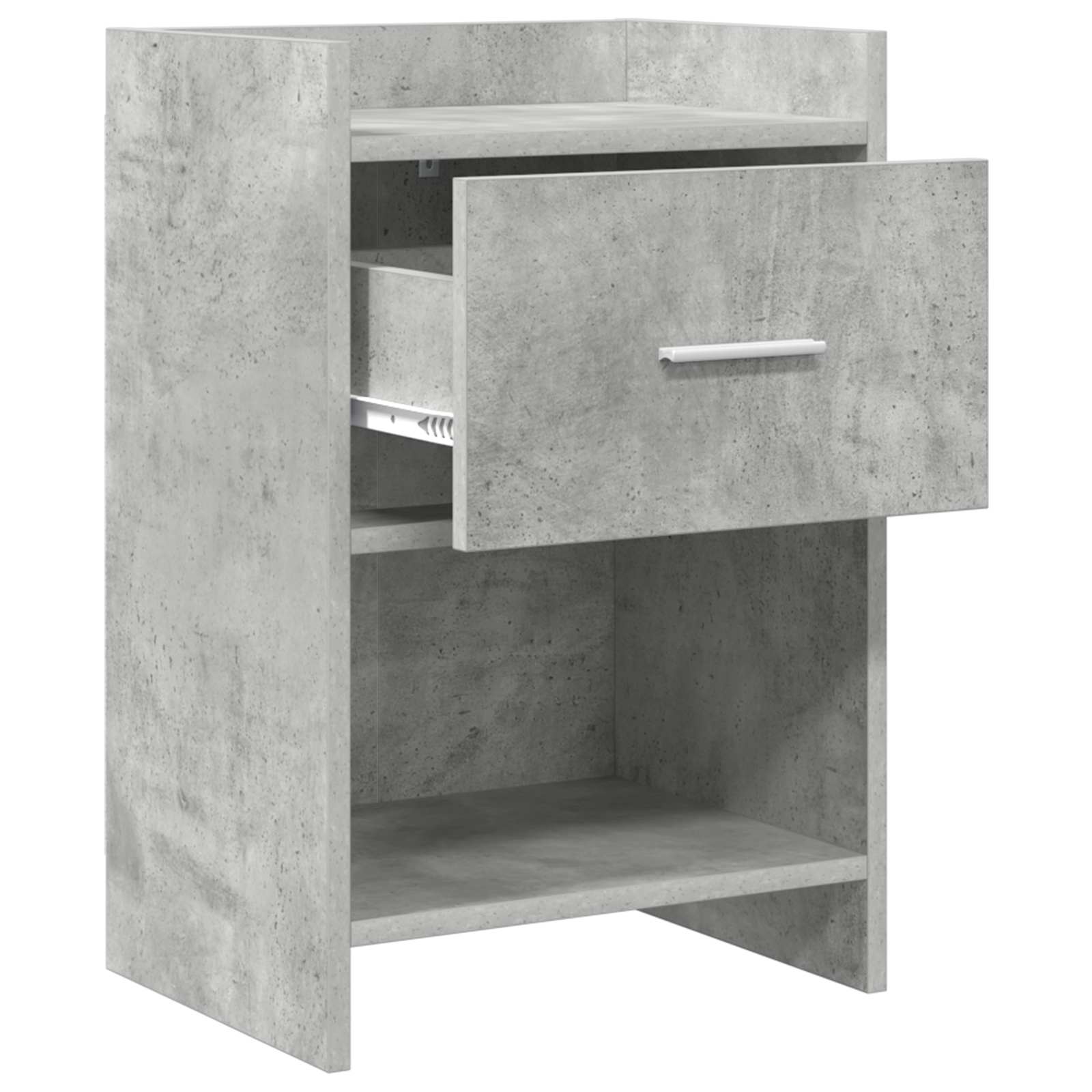 vidaXL Szafki nocne 2 pcs Betonowy szary 40 x 30 x 60 cm