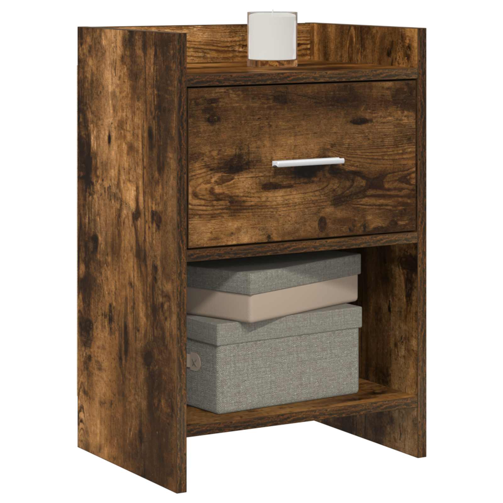 vidaXL Szafki nocne 2 pcs Dąb wędzony 40 x 30 x 60 cm