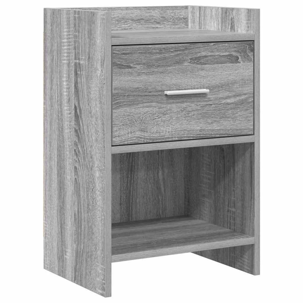 vidaXL Szafki nocne Szary Sonoma 40 x 30 x 60 cm Drewno inżynieryjne