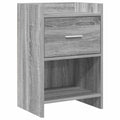 vidaXL Szafki nocne Szary Sonoma 40 x 30 x 60 cm Drewno inżynieryjne