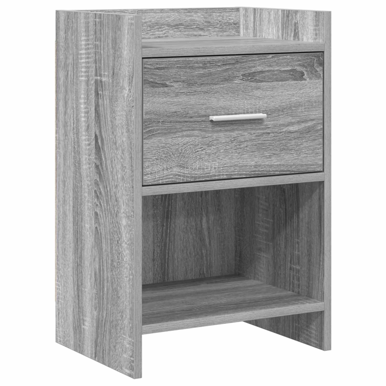 vidaXL Szafki nocne Szary Sonoma 40 x 30 x 60 cm Drewno inżynieryjne