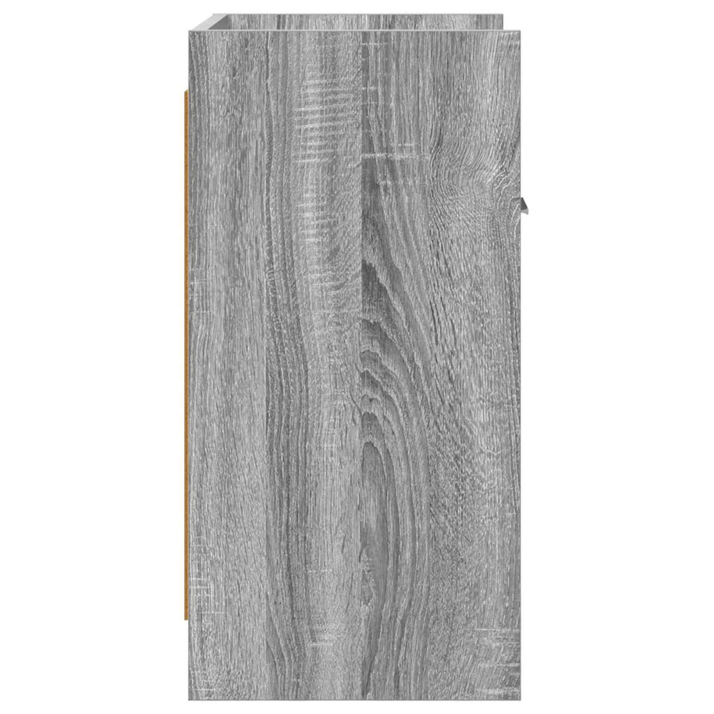 vidaXL Szafki nocne 2 pcs Szary Sonoma 40 x 30 x 60 cm
