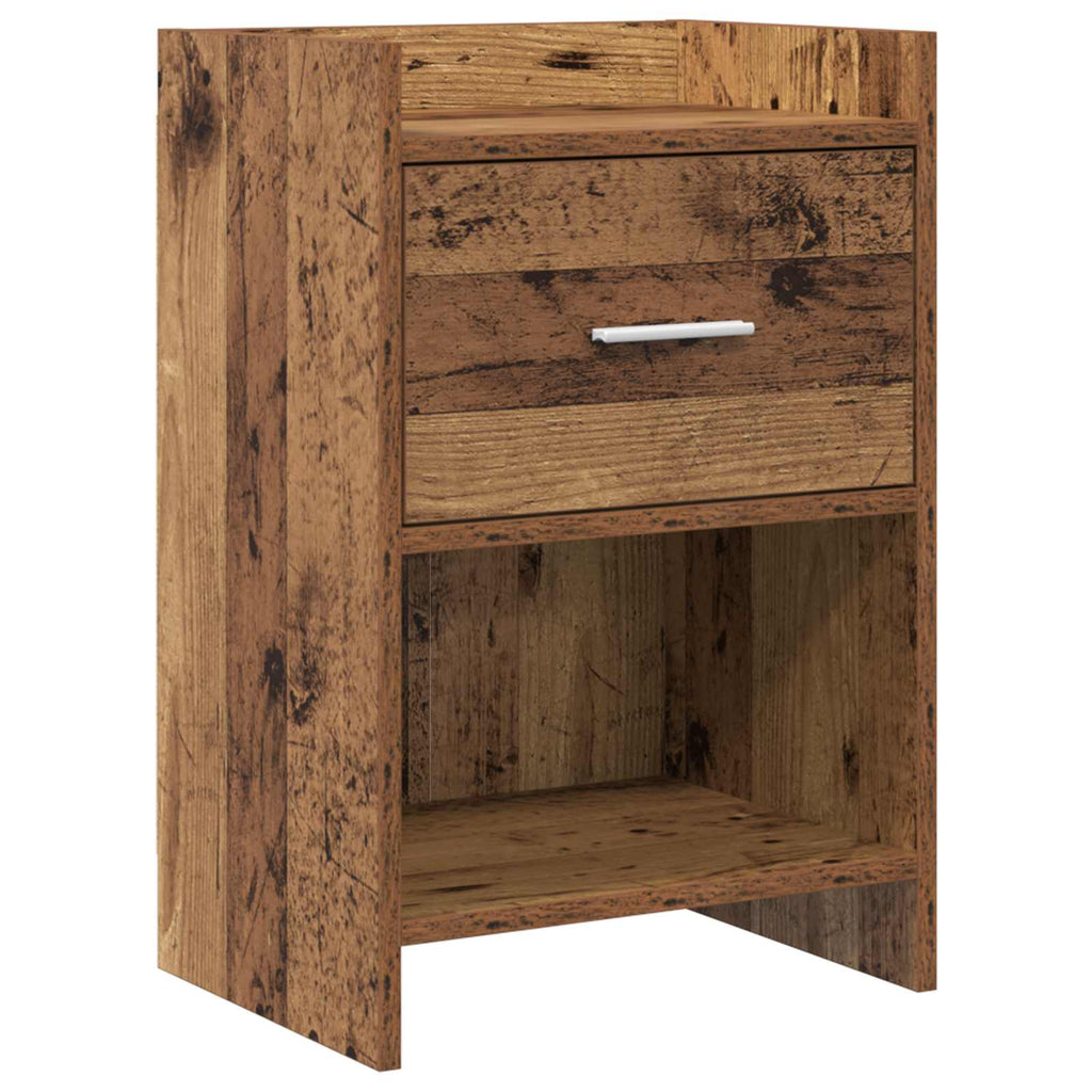 vidaXL Szafki nocne Stare drewno 40 x 30 x 60 cm Drewno inżynieryjne