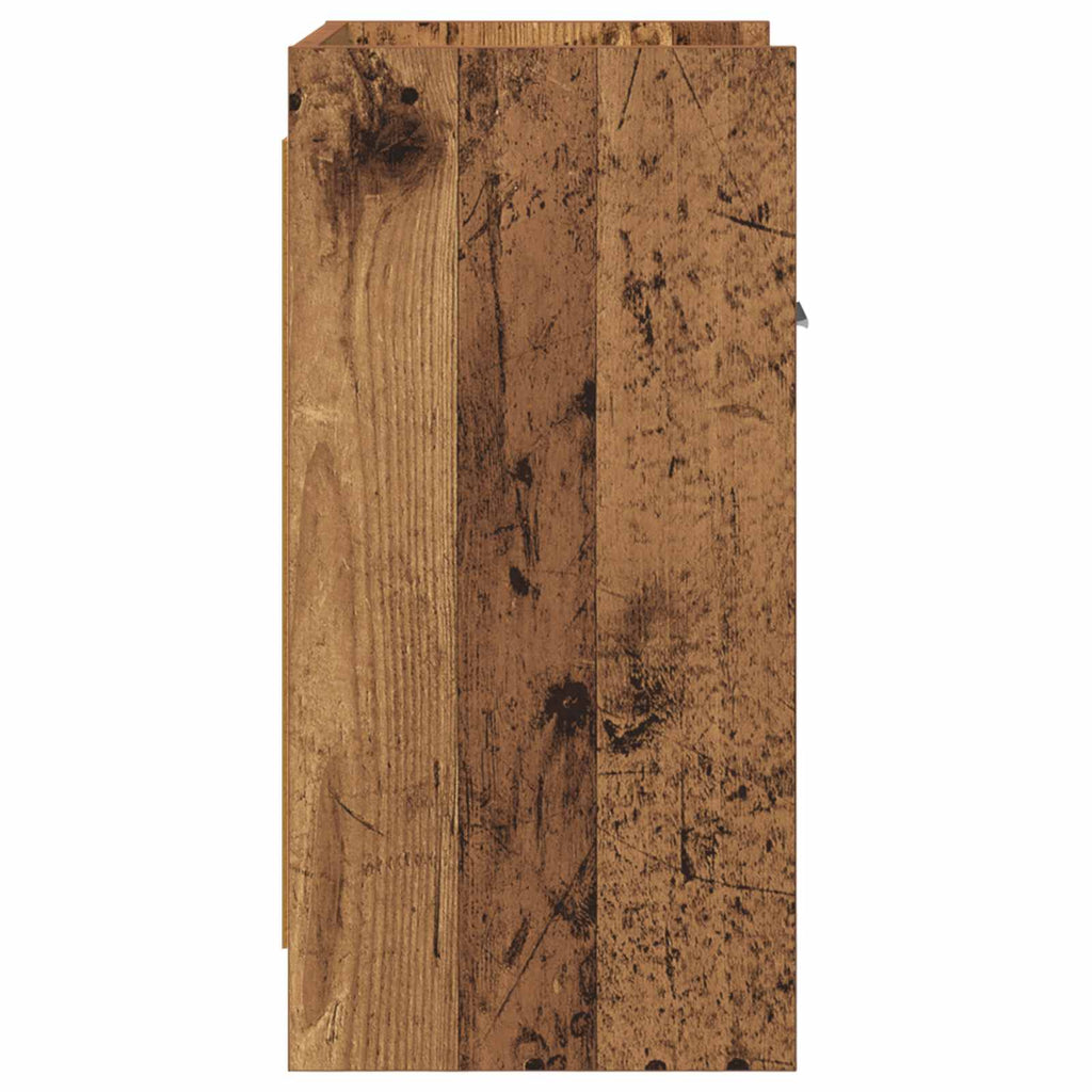 vidaXL Szafki nocne Stare drewno 40 x 30 x 60 cm Drewno inżynieryjne