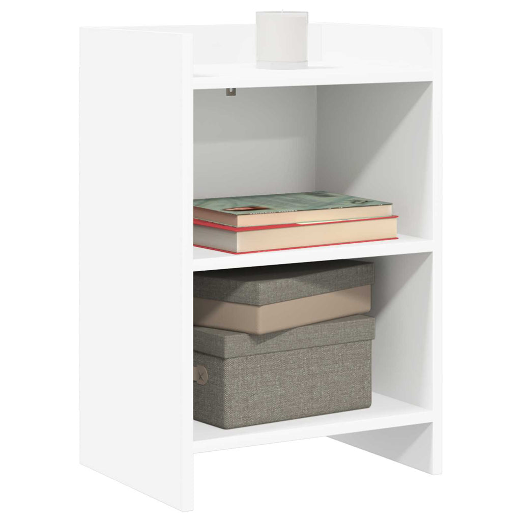 vidaXL Szafki nocne 2 pcs Biały 40 x 30 x 60 cm Drewno inżynieryjne