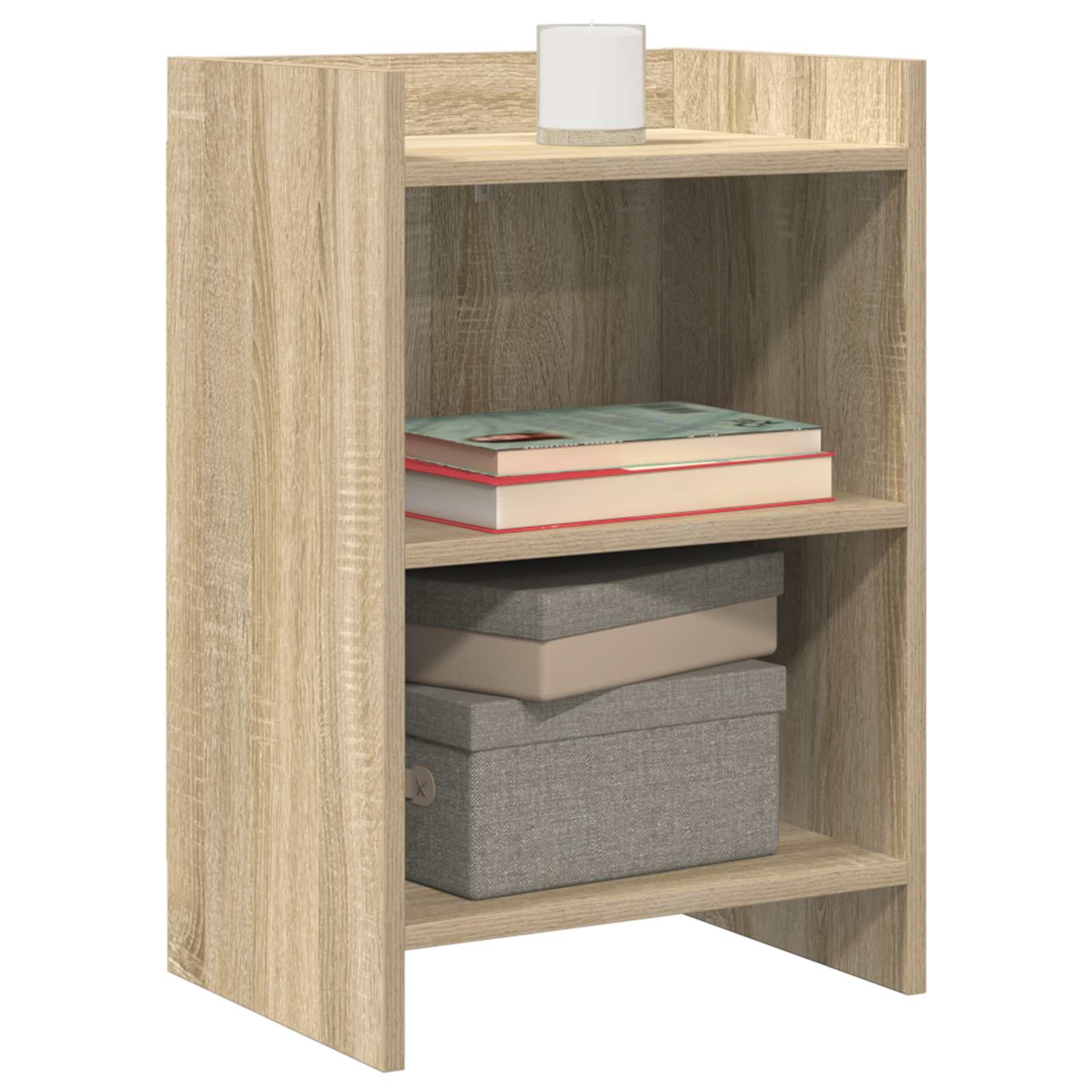 vidaXL Szafki nocne 2 pcs dąb Sonoma 40 x 30 x 60 cm