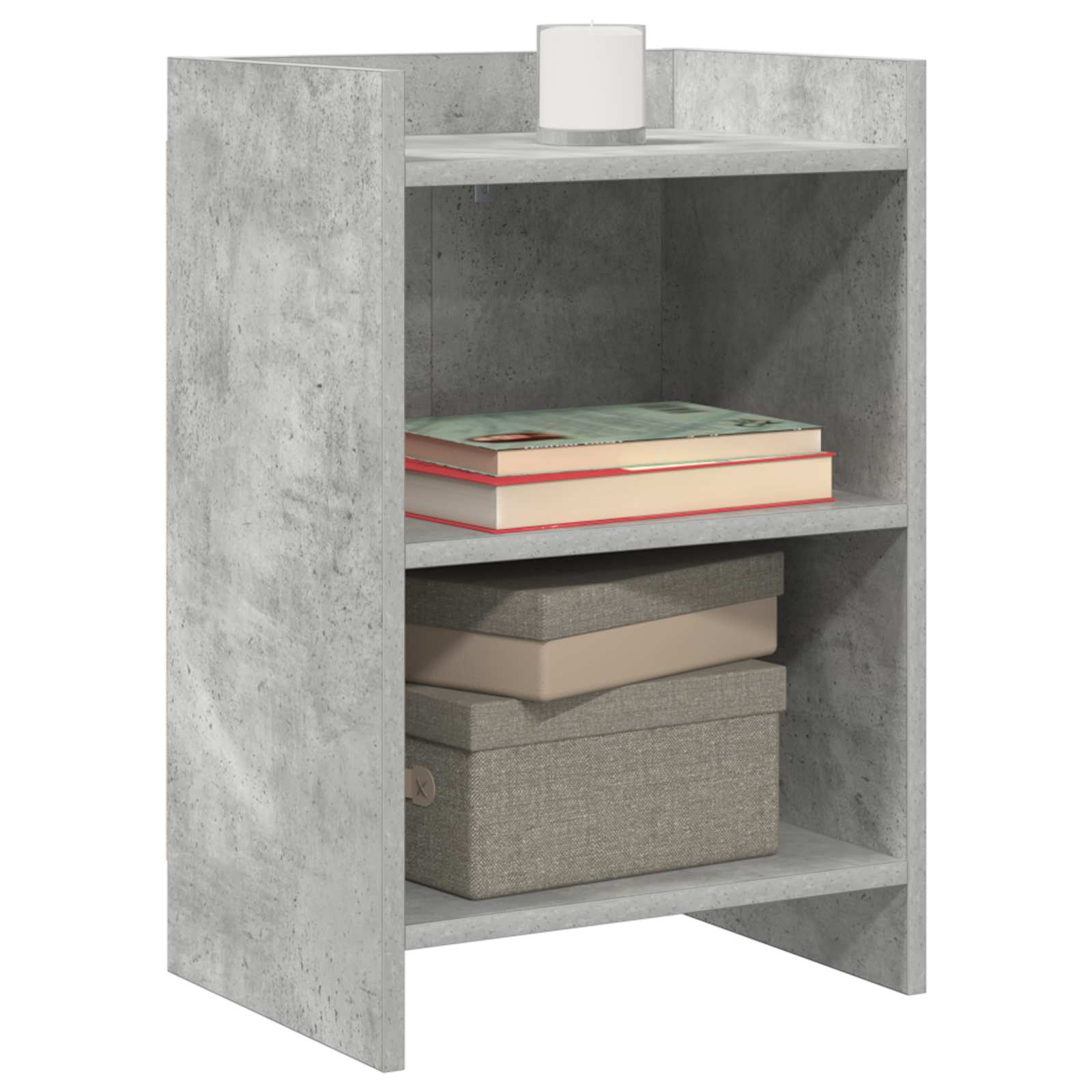 vidaXL Szafki nocne 2 pcs Betonowy szary 40 x 30 x 60 cm