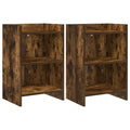 vidaXL Szafki nocne 2 pcs Dąb wędzony 40 x 30 x 60 cm