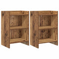 vidaXL Szafki nocne 2 pcs Stare drewno 40 x 30 x 60 cm