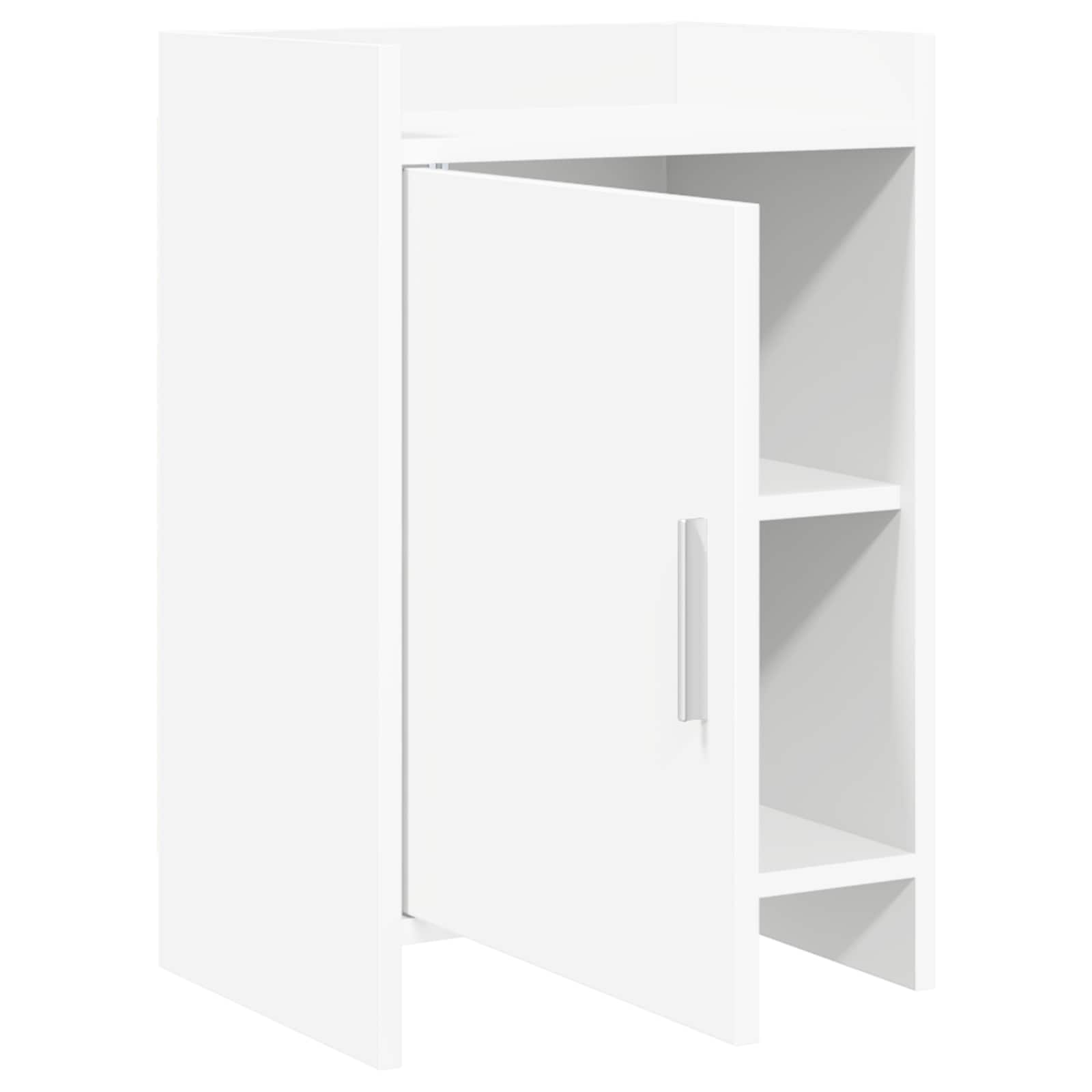 vidaXL Szafki nocne 2 pcs Biały 40 x 30 x 60 cm Drewno inżynieryjne
