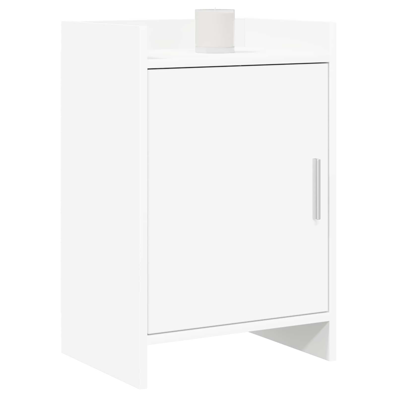 vidaXL Szafki nocne 2 pcs Biały 40 x 30 x 60 cm Drewno inżynieryjne