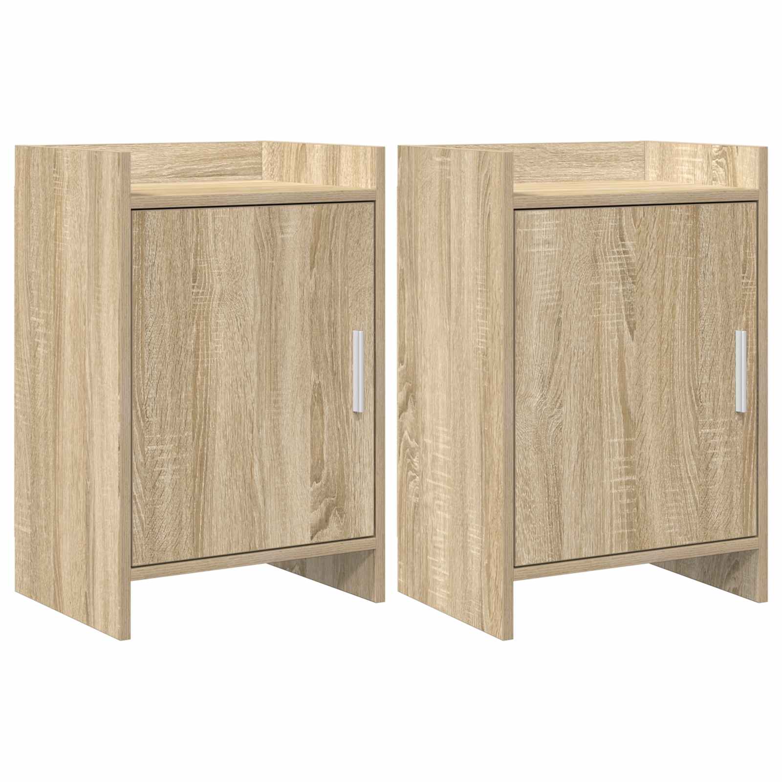 vidaXL Szafki nocne 2 pcs dąb Sonoma 40 x 30 x 60 cm