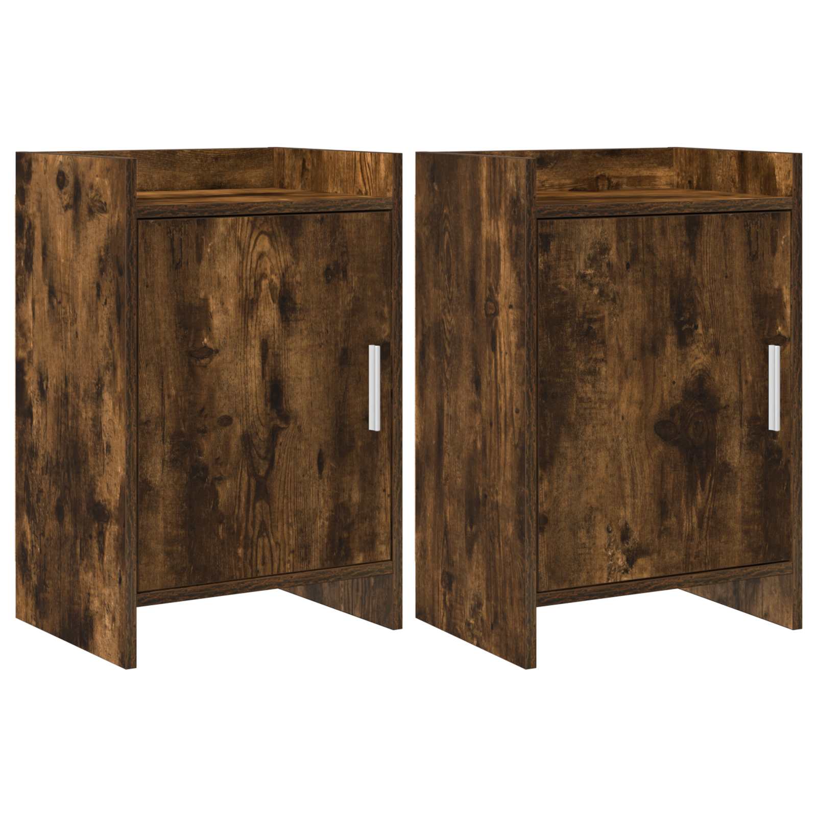 vidaXL Szafki nocne 2 pcs Dąb wędzony 40 x 30 x 60 cm