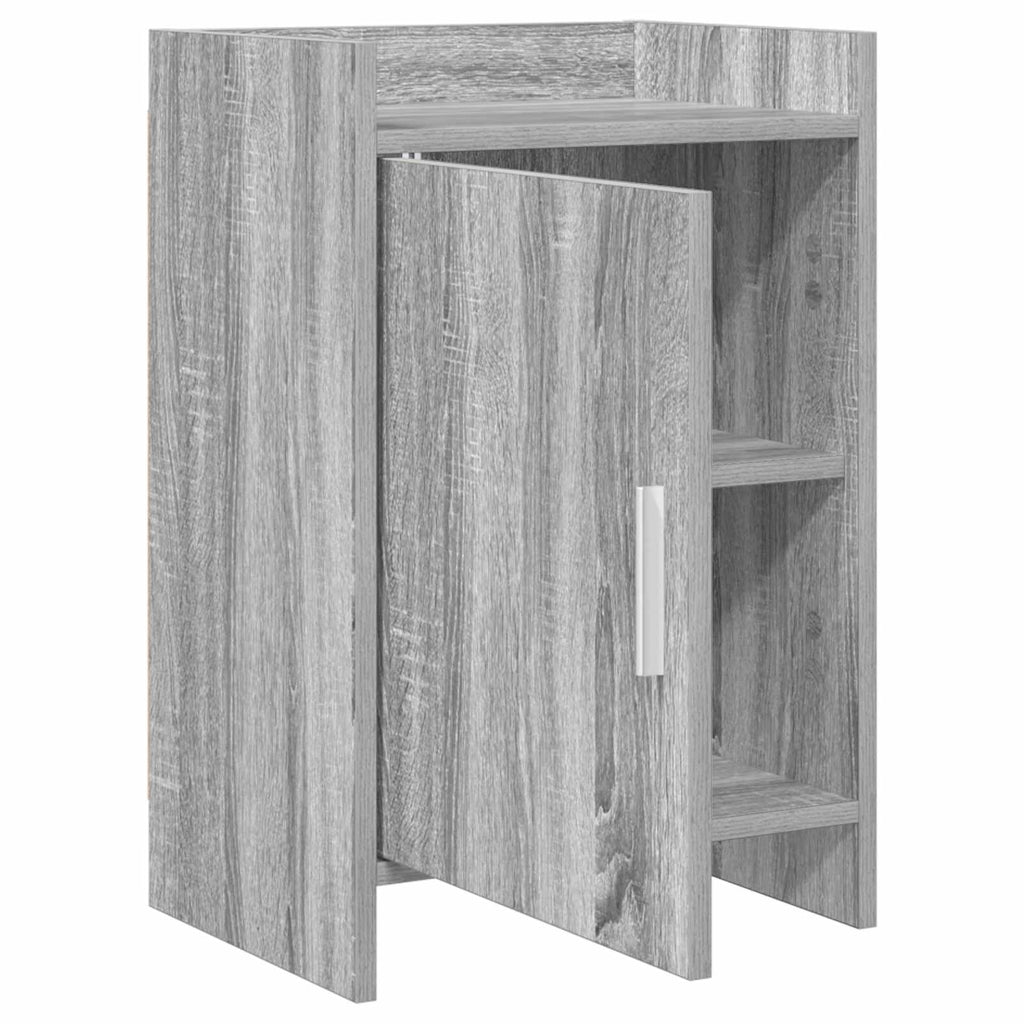 vidaXL Szafki nocne Szary Sonoma 40 x 30 x 60 cm Drewno inżynieryjne