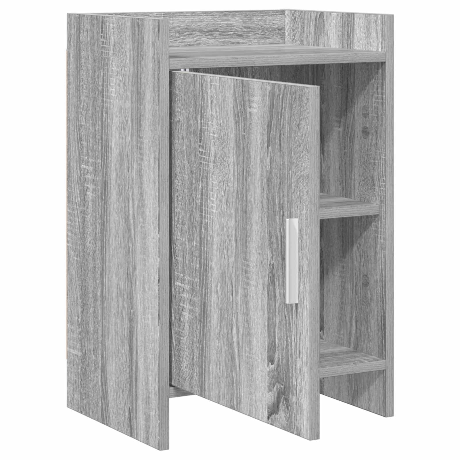 vidaXL Szafki nocne Szary Sonoma 40 x 30 x 60 cm Drewno inżynieryjne