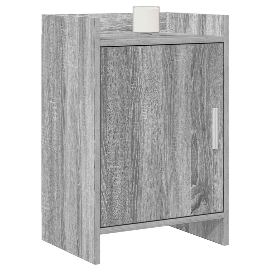 vidaXL Szafki nocne Szary Sonoma 40 x 30 x 60 cm Drewno inżynieryjne