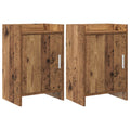 vidaXL Szafki nocne 2 pcs Stare drewno 40 x 30 x 60 cm
