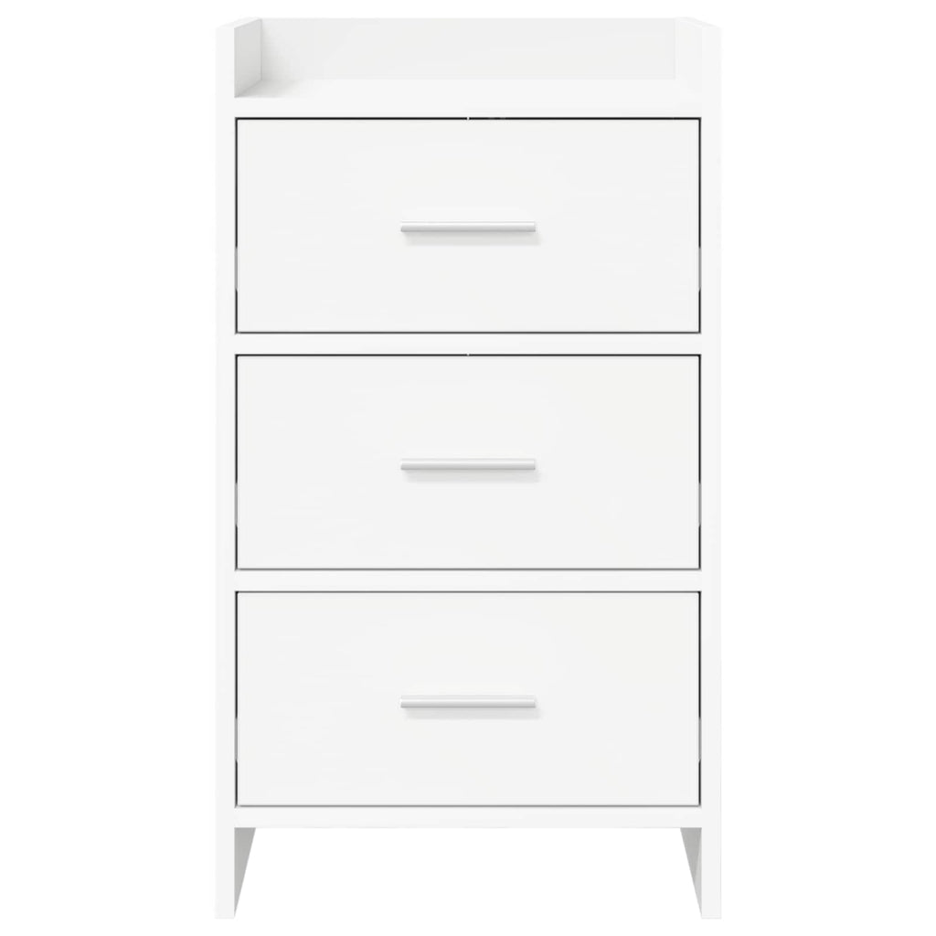 vidaXL Szafki nocne Biały 40 x 36 x 70 cm Drewno inżynieryjne