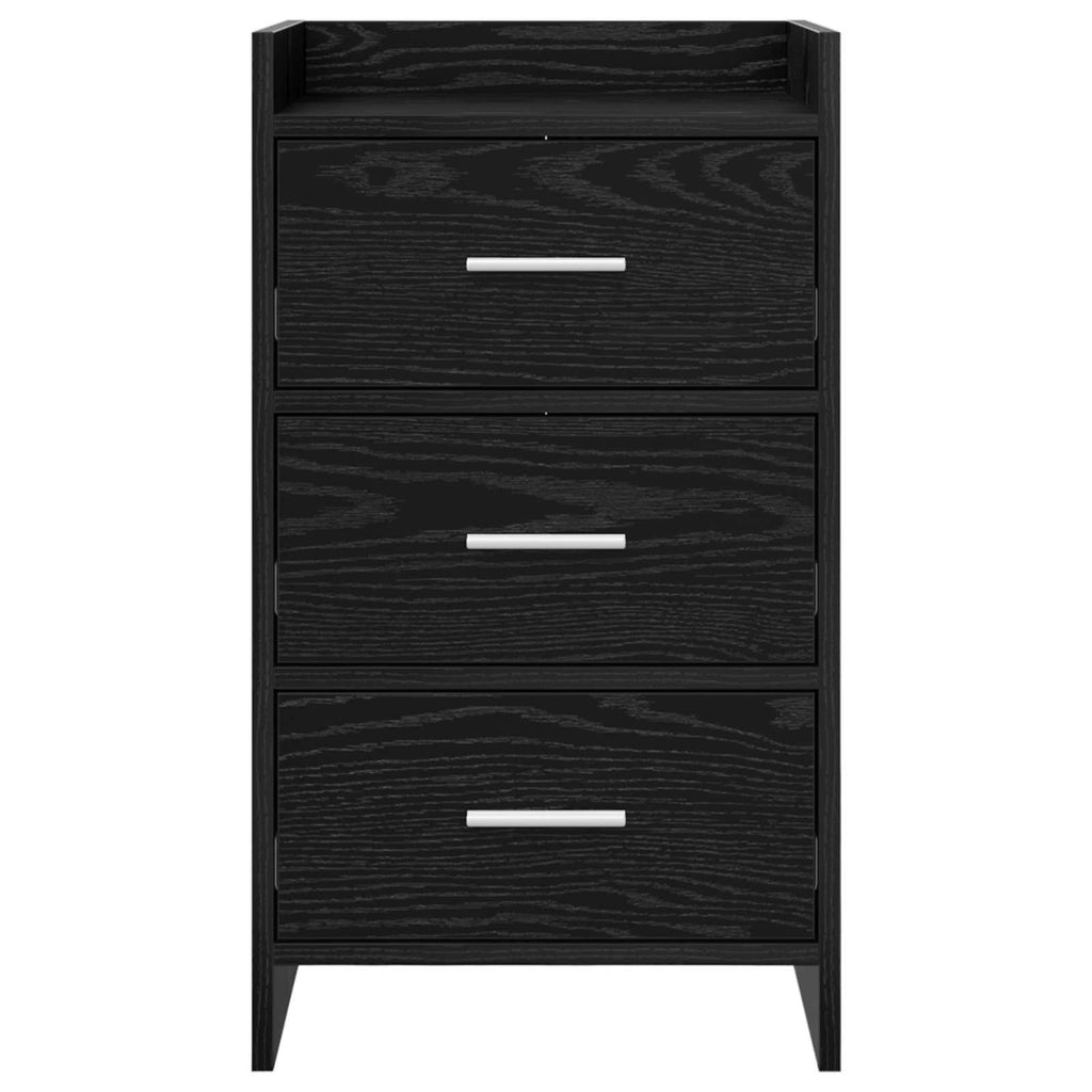vidaXL Szafki nocne Czarny dąb 40 x 36 x 70 cm Drewno inżynieryjne