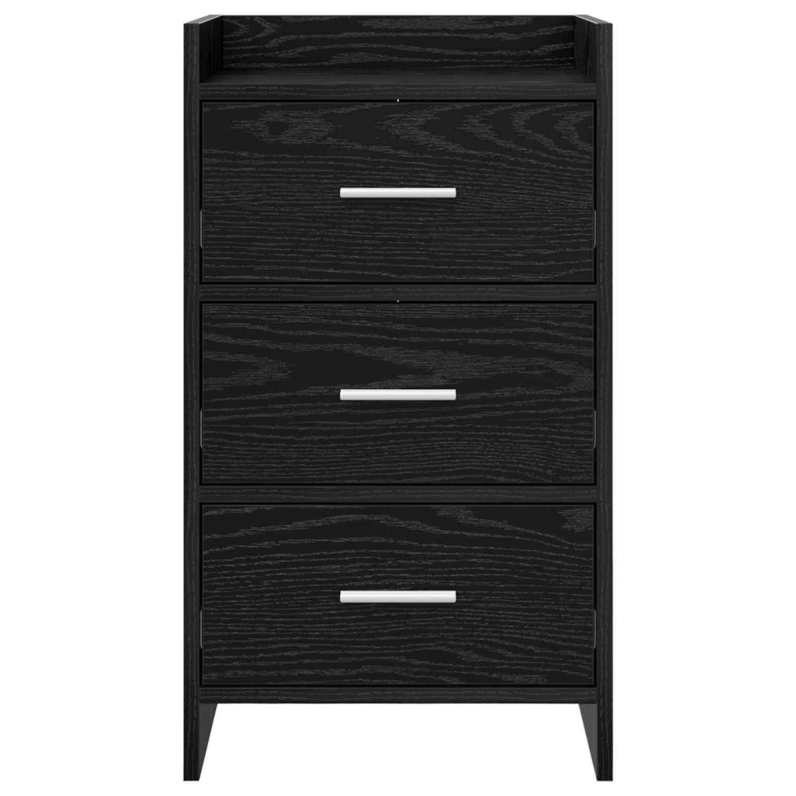 vidaXL Szafki nocne Czarny dąb 40 x 36 x 70 cm Drewno inżynieryjne