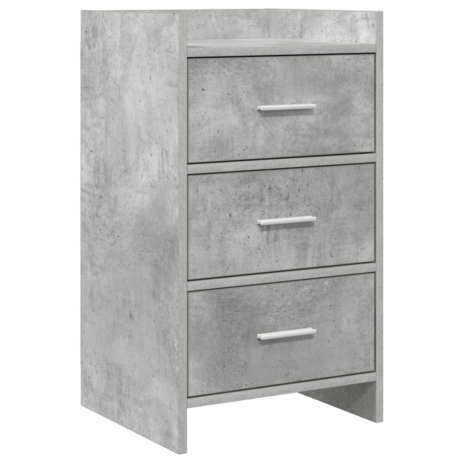 vidaXL Szafki nocne Betonowy szary 40 x 36 x 70 cm Drewno inżynieryjne