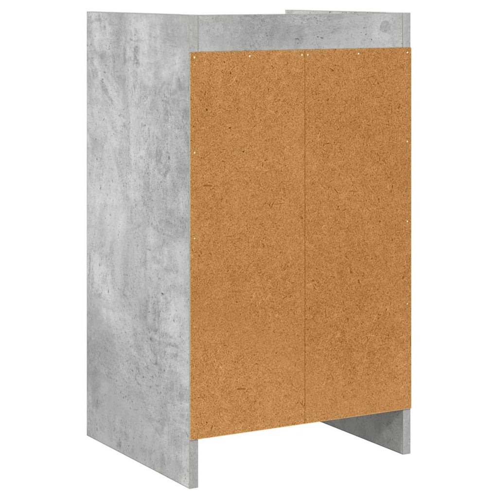 vidaXL Szafki nocne Betonowy szary 40 x 36 x 70 cm Drewno inżynieryjne