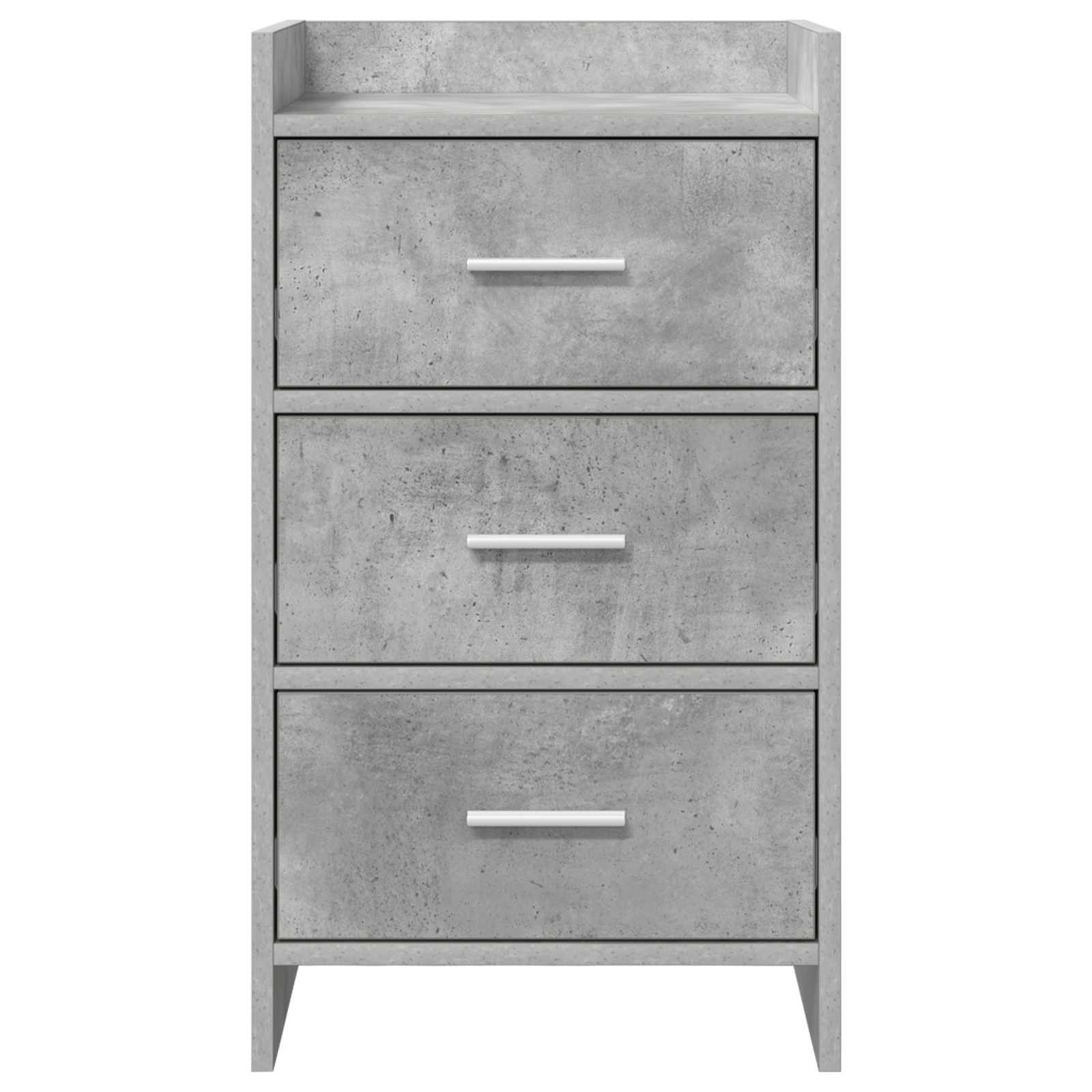vidaXL Szafki nocne Betonowy szary 40 x 36 x 70 cm Drewno inżynieryjne