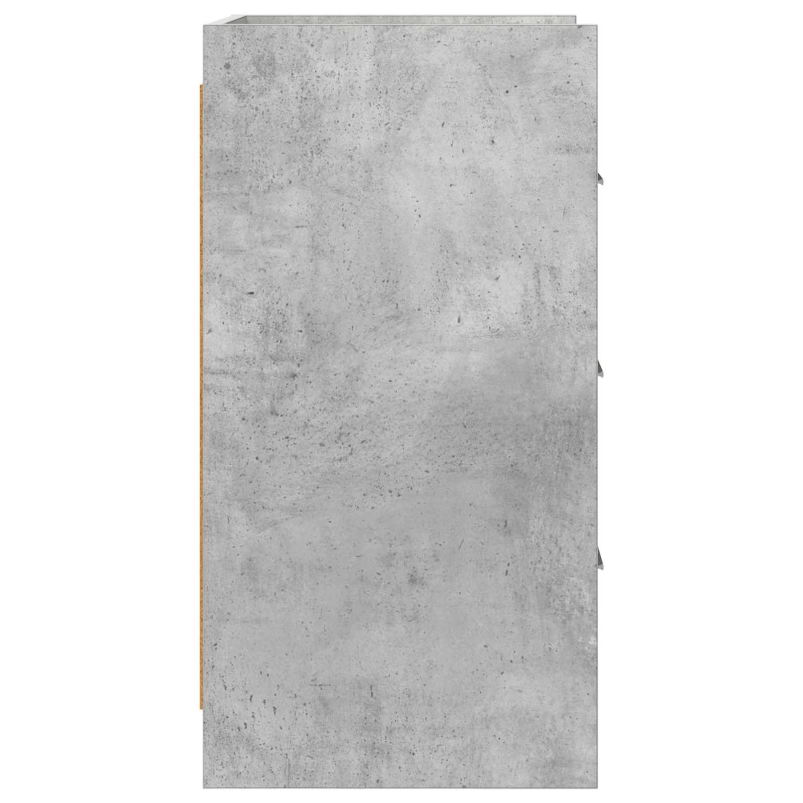 vidaXL Szafki nocne Betonowy szary 40 x 36 x 70 cm Drewno inżynieryjne