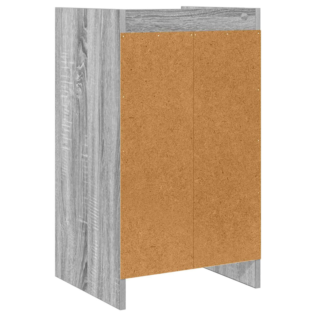 vidaXL Szafki nocne Szary Sonoma 40 x 36 x 70 cm Drewno inżynieryjne
