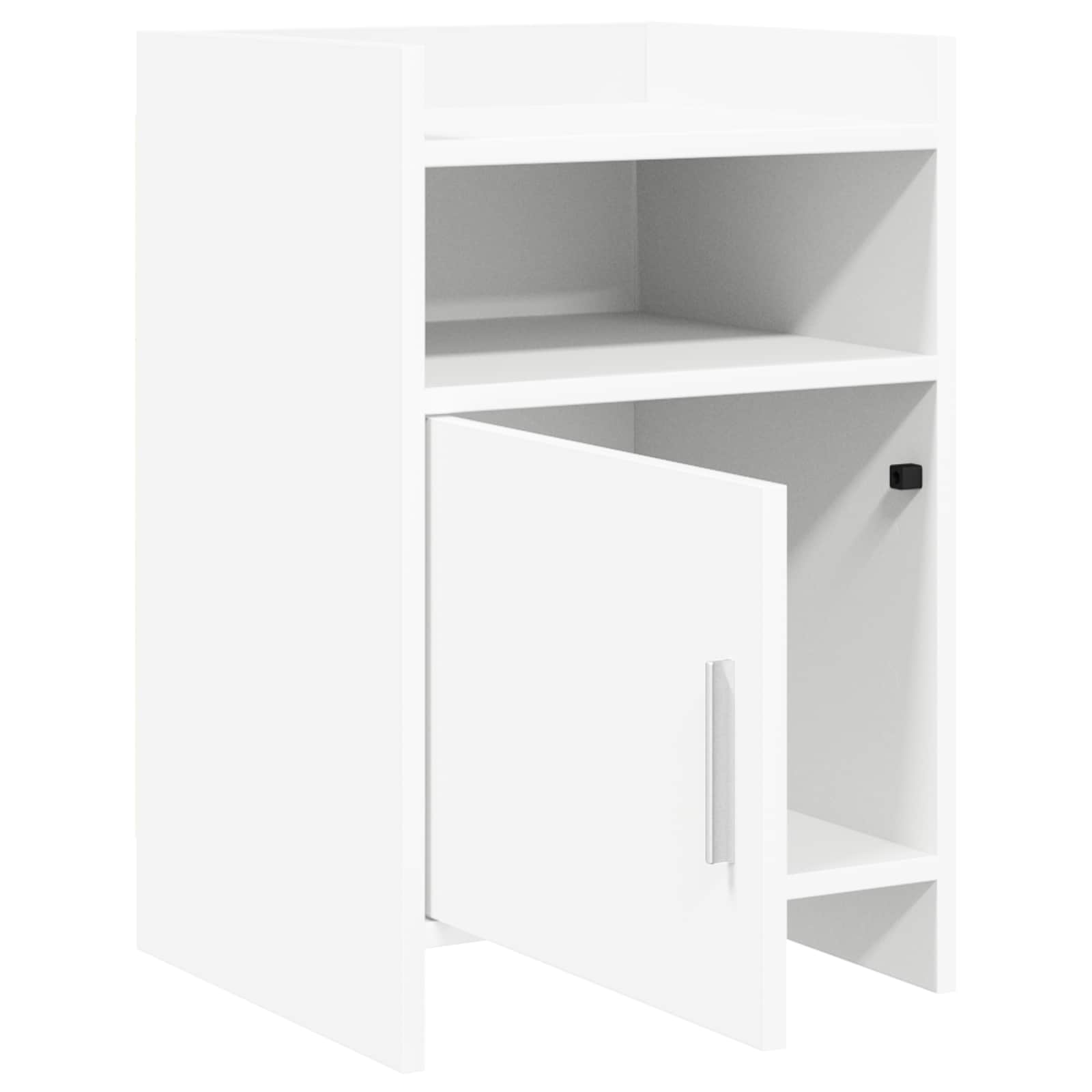 vidaXL Szafki nocne 2 pcs Biały 40 x 36 x 60 cm Drewno inżynieryjne