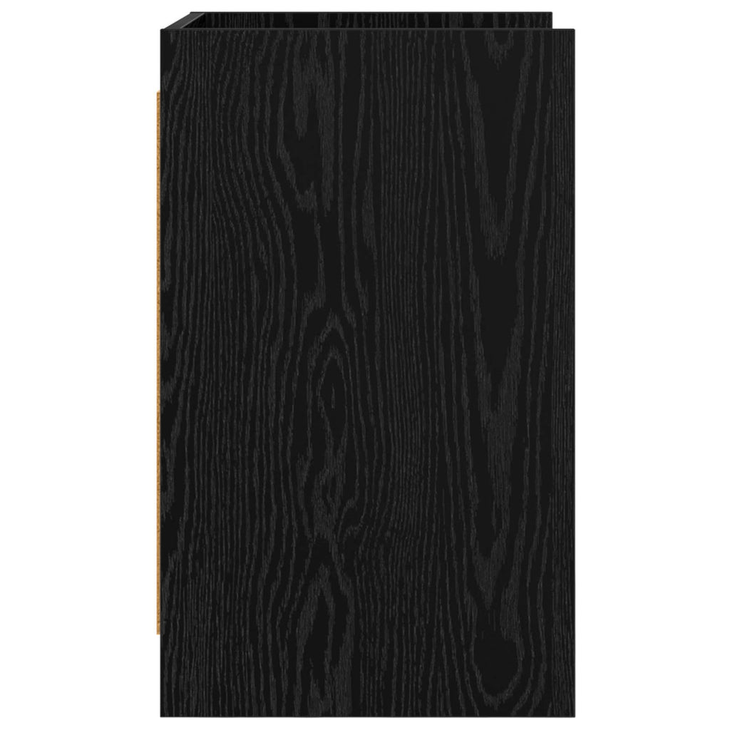 vidaXL Szafki nocne Czarny dąb 40 x 36 x 60 cm Drewno inżynieryjne