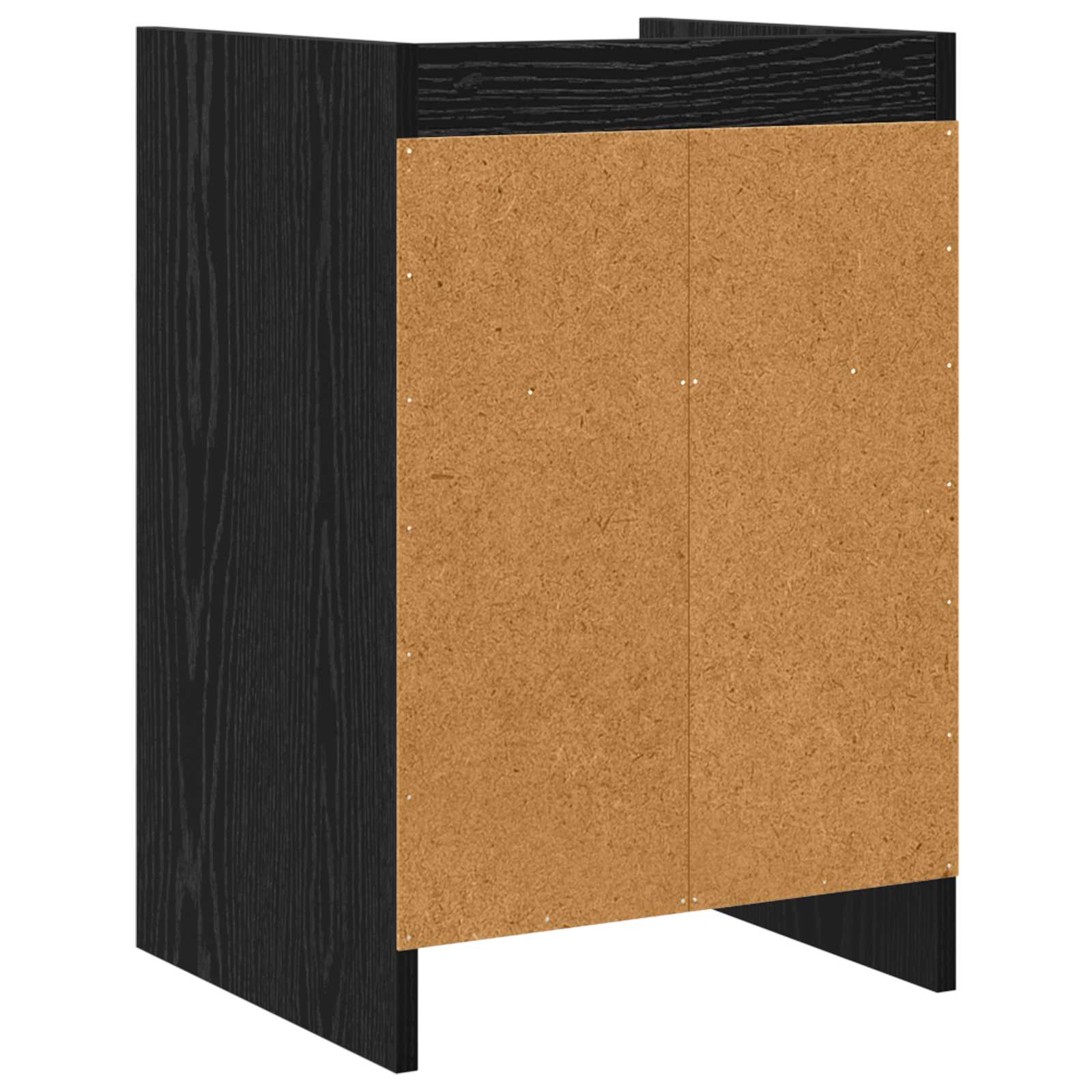 vidaXL Szafki nocne 2 pcs Czarny dąb 40 x 36 x 60 cm