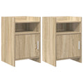 vidaXL Szafki nocne 2 pcs dąb Sonoma 40 x 36 x 60 cm