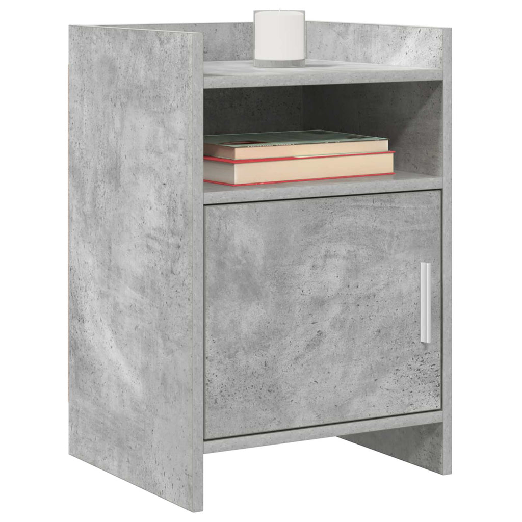 vidaXL Szafki nocne Betonowy szary 40 x 36 x 60 cm Drewno inżynieryjne