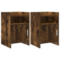 vidaXL Szafki nocne 2 pcs Dąb wędzony 40 x 36 x 60 cm