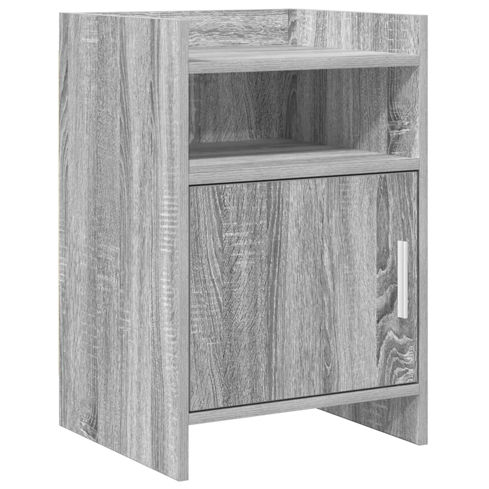 vidaXL Szafki nocne Szary Sonoma 40 x 36 x 60 cm Drewno inżynieryjne