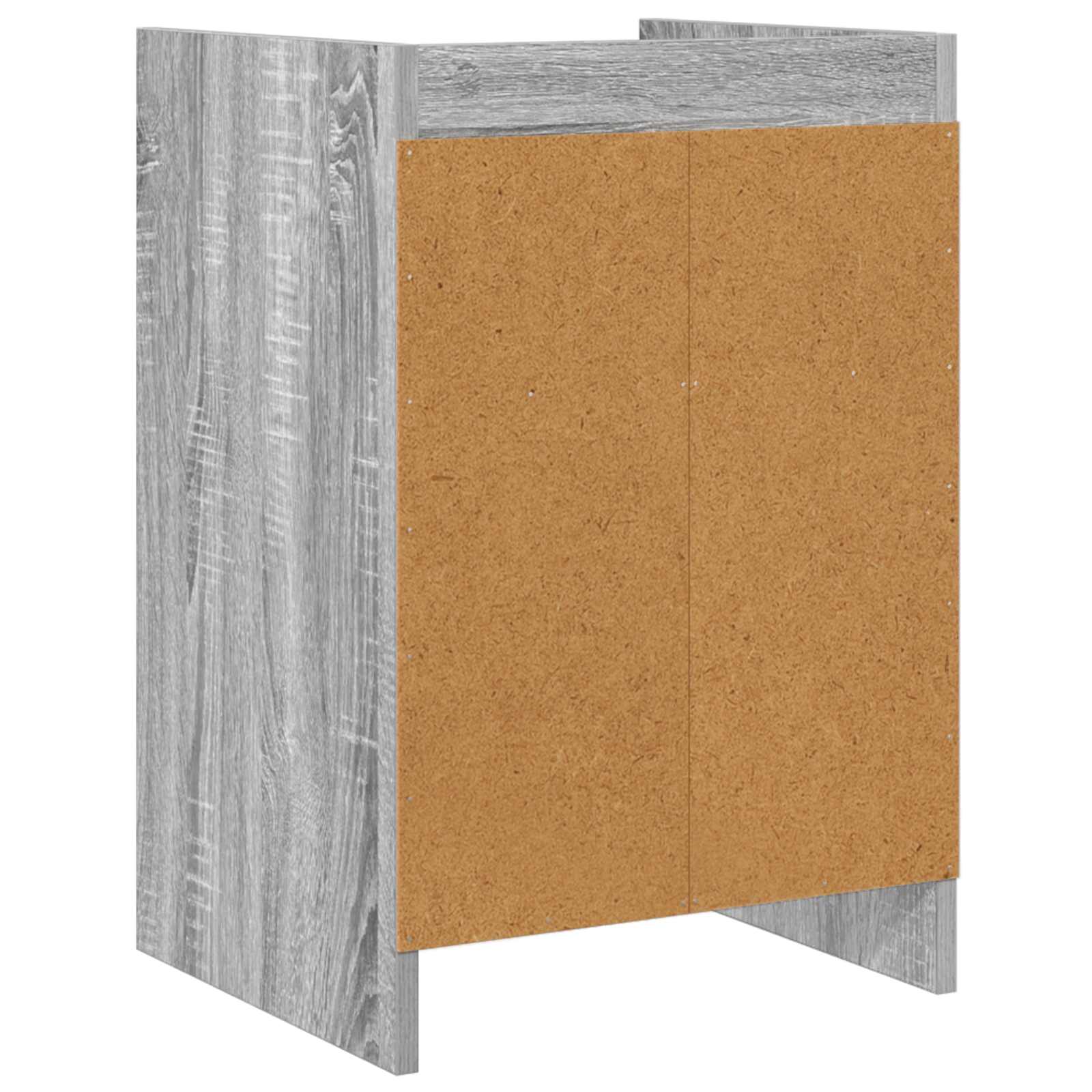 vidaXL Szafki nocne Szary Sonoma 40 x 36 x 60 cm Drewno inżynieryjne