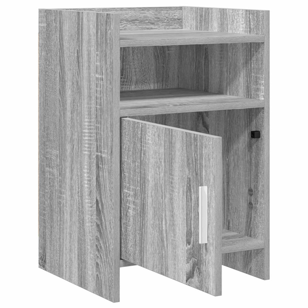 vidaXL Szafki nocne 2 pcs Szary Sonoma 40 x 36 x 60 cm