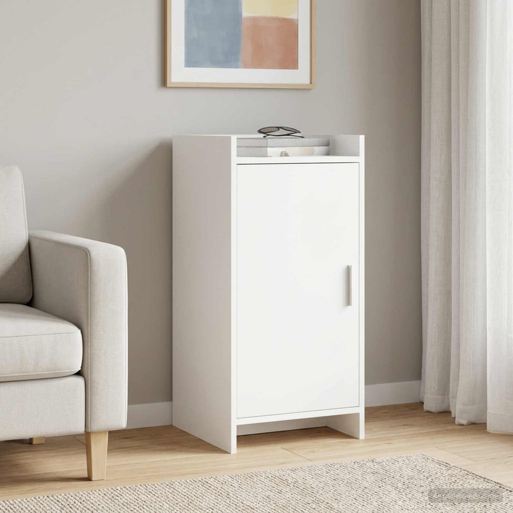 vidaXL Bufet Biały 40 x 36 x 80 cm Drewno inżynieryjne