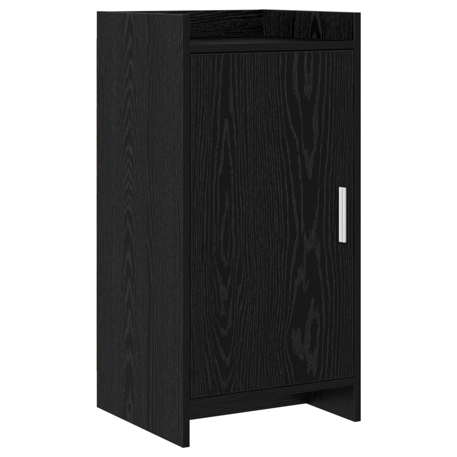 vidaXL Bufet Czarny dąb 40 x 36 x 80 cm Drewno inżynieryjne