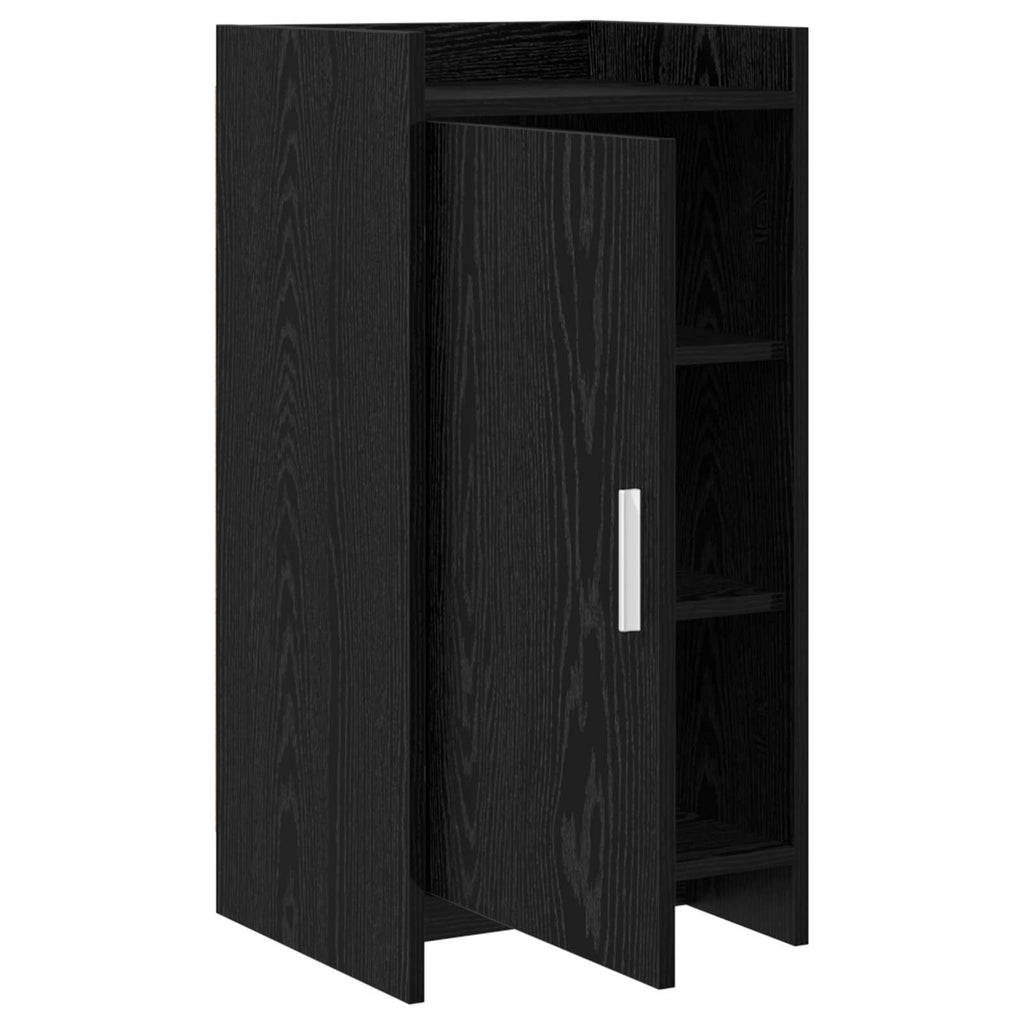 vidaXL Bufet Czarny dąb 40 x 36 x 80 cm Drewno inżynieryjne