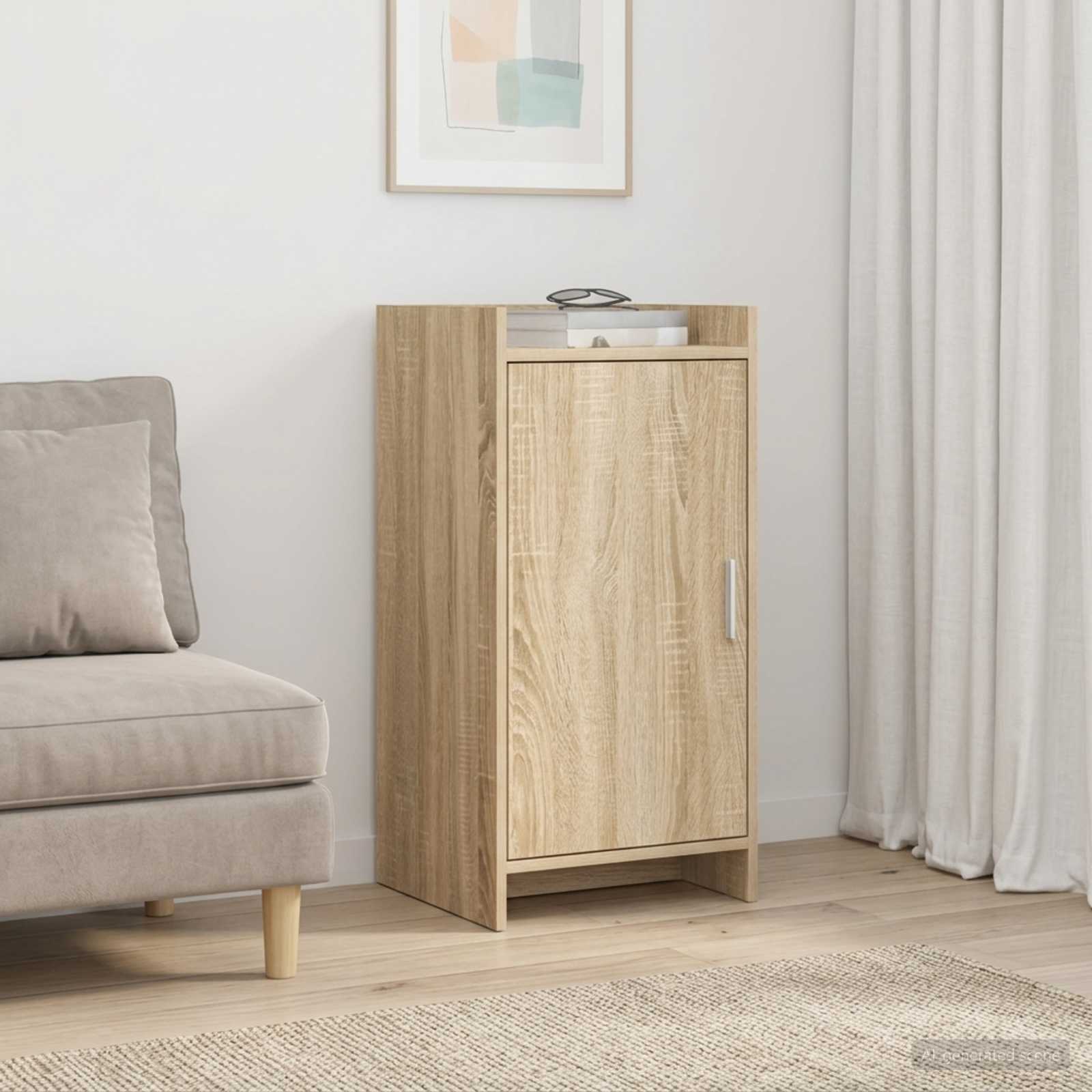 vidaXL Bufet dąb Sonoma 40 x 36 x 80 cm Drewno inżynieryjne