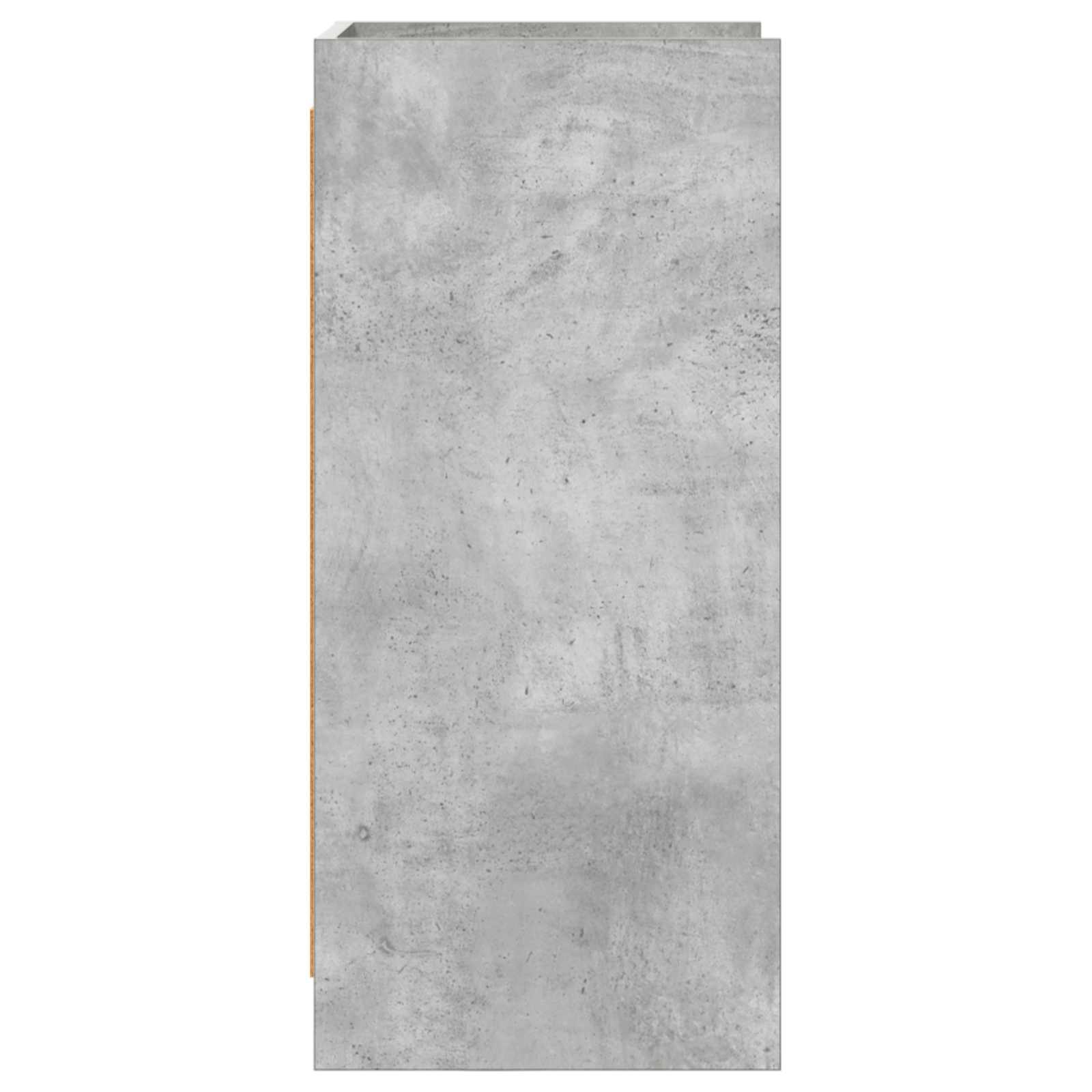 vidaXL Bufet Betonowy szary 40 x 36 x 80 cm Drewno inżynieryjne