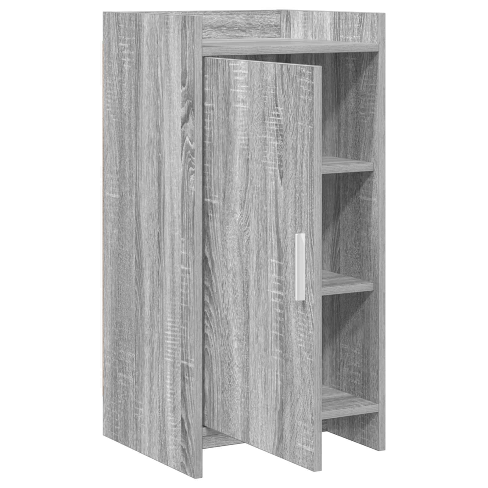 vidaXL Bufet Szary Sonoma 40 x 36 x 80 cm Drewno inżynieryjne