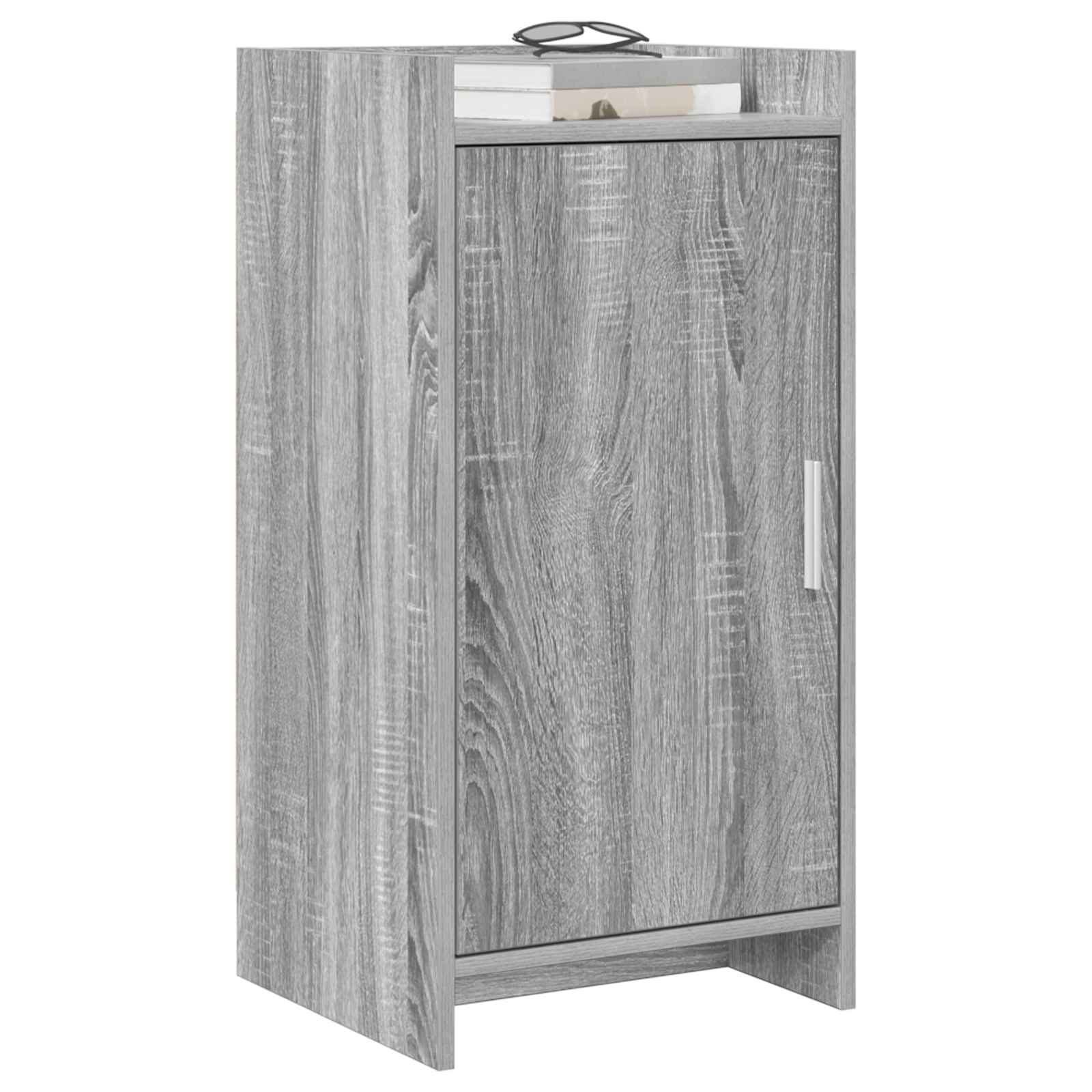 vidaXL Bufet Szary Sonoma 40 x 36 x 80 cm Drewno inżynieryjne