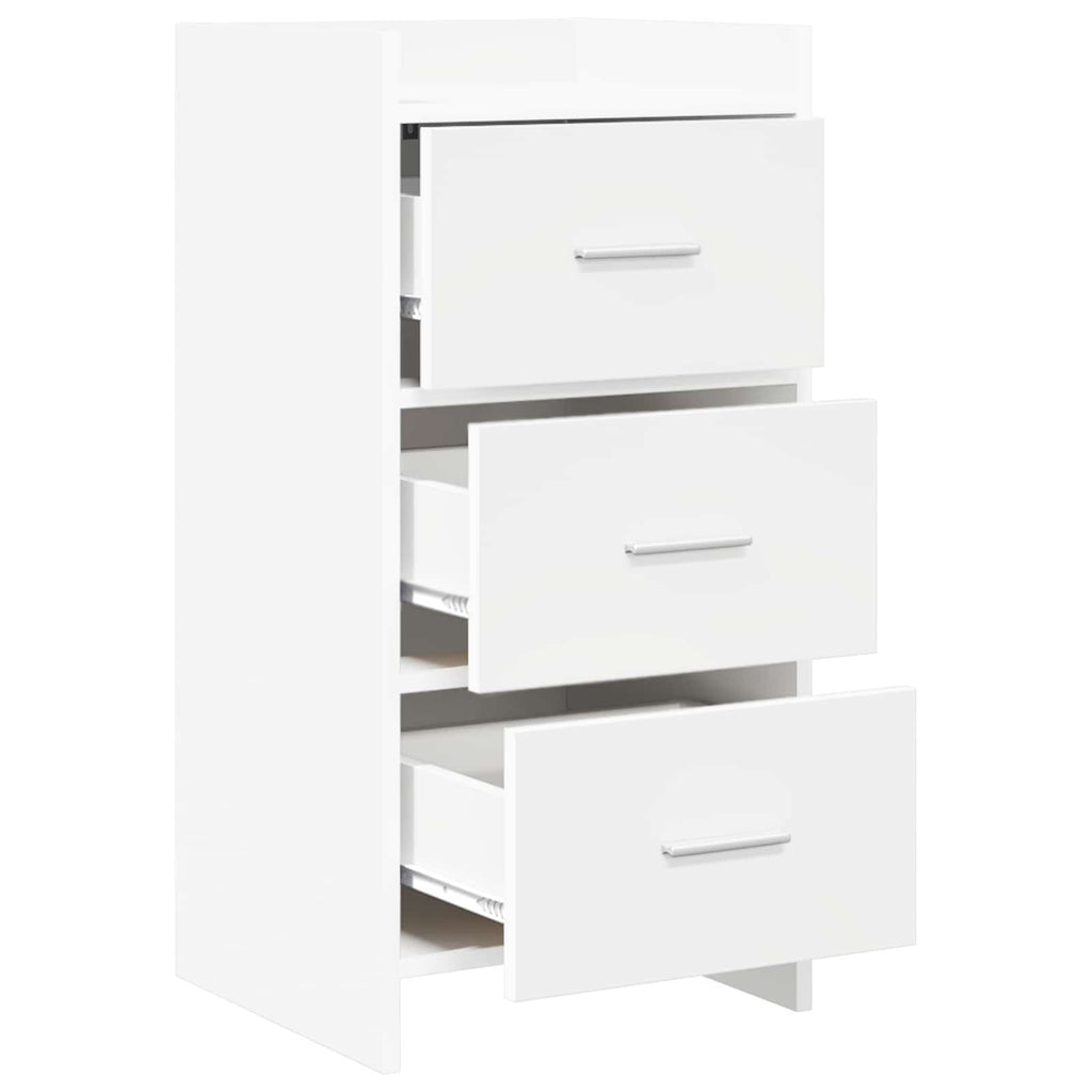 vidaXL Bufet Biały 40 x 36 x 80 cm Drewno inżynieryjne