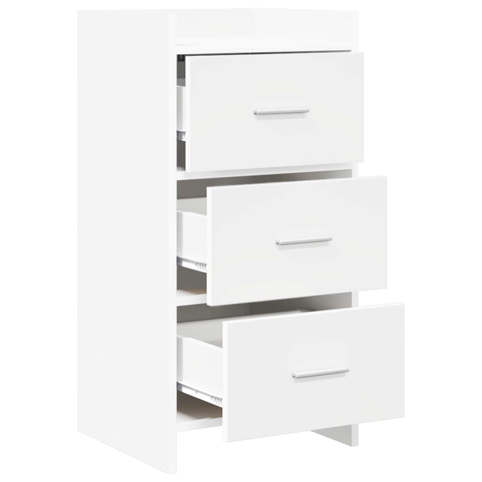 vidaXL Bufet Biały 40 x 36 x 80 cm Drewno inżynieryjne