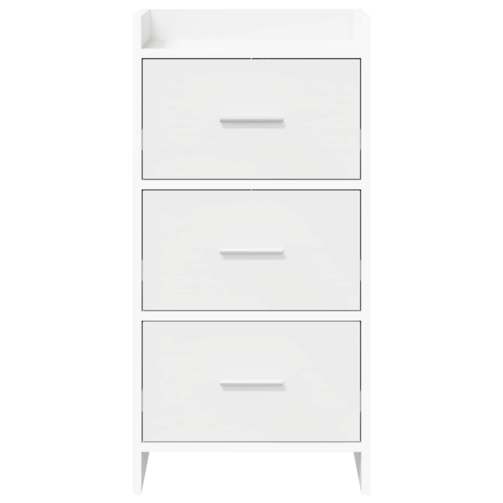 vidaXL Bufet Biały 40 x 36 x 80 cm Drewno inżynieryjne