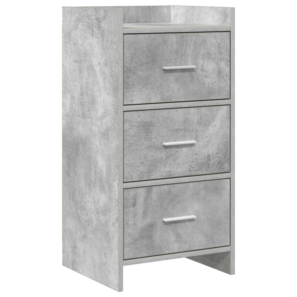 vidaXL Bufet Betonowy szary 40 x 36 x 80 cm Drewno inżynieryjne